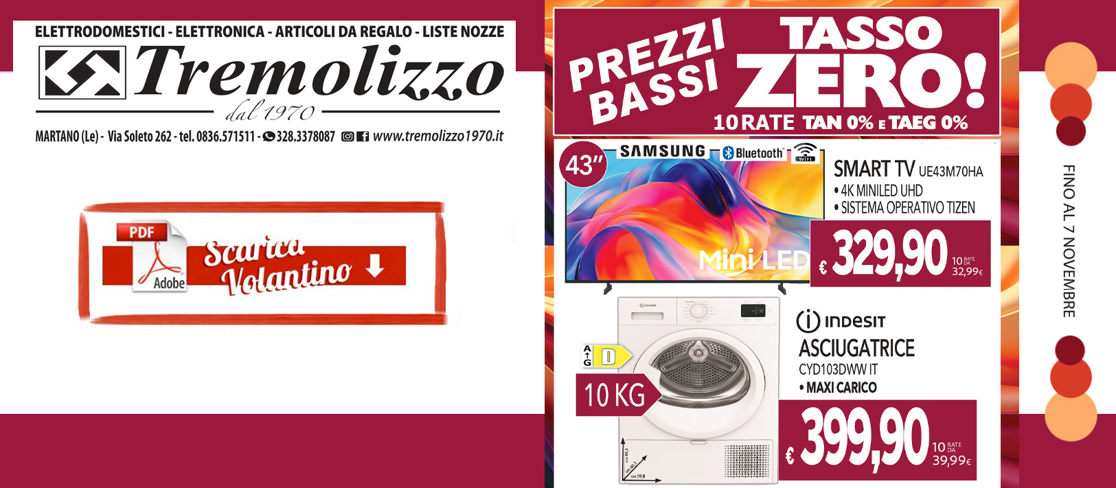 VOLANTINO bordeaux 2026